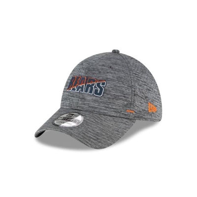 Grey Chicago Bears Hat - New Era NFL Summer Sideline 39THIRTY Stretch Fit Caps USA3614590